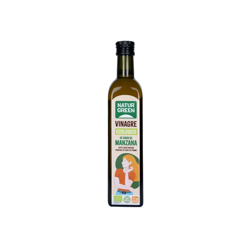 VINAGRE DE SIDRA DE MANZANA BIO 500 ML Botella500 ml
