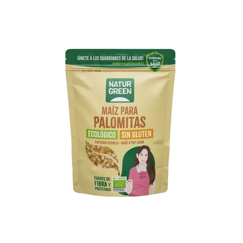 MAÍZ PARA PALOMITAS BIO 400 G Doypack 400 grs