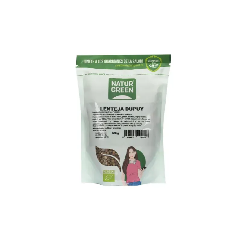 LENTEJA DUPUY BIO 500 G Doypack 500 grs