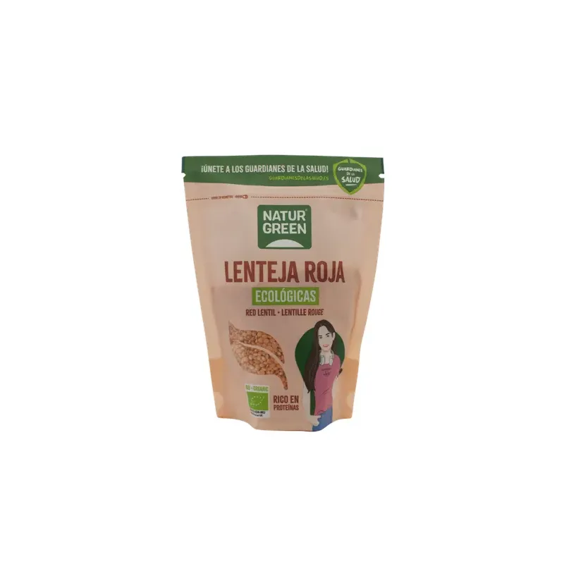 LENTEJA ROJA BIO 500 G Doypack 500 grs