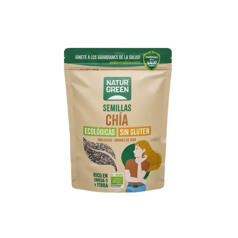 SEMILLA DE CHÍA BIO 500 G Doypack 500 grs