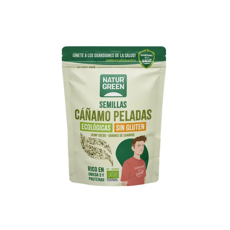 SEMILLAS DE CÁÑAMO BIO 400 G Doypack 400 grs