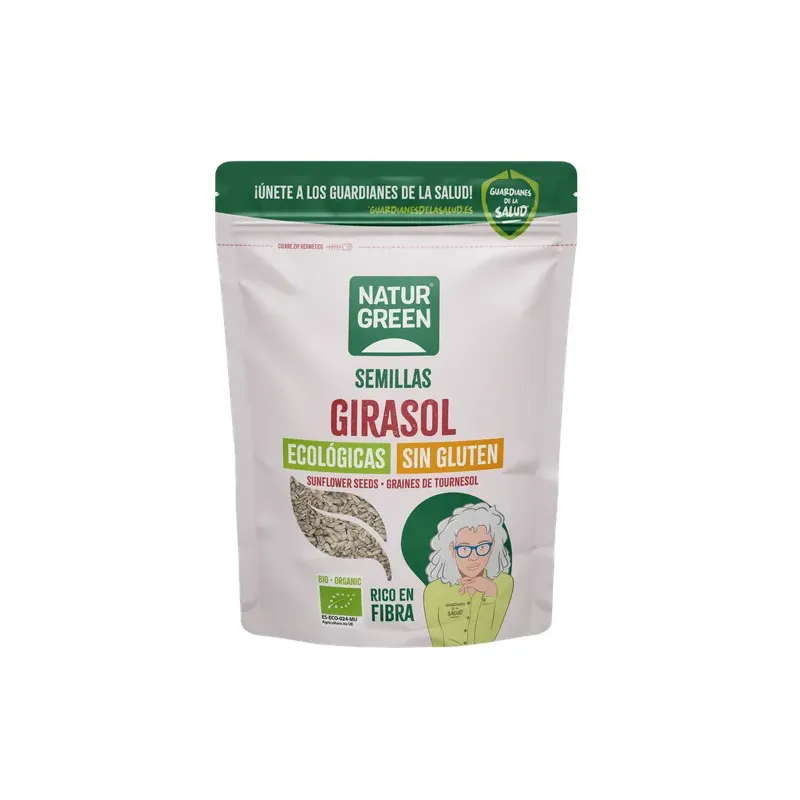 SEMILLAS DE GIRASOL BIO 180 G Doypack 225 grs