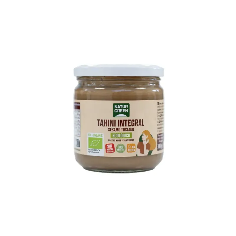 TAHIN SÉSAMO INTEGRAL TOSTADO BIO 300 G Tarro 300 g