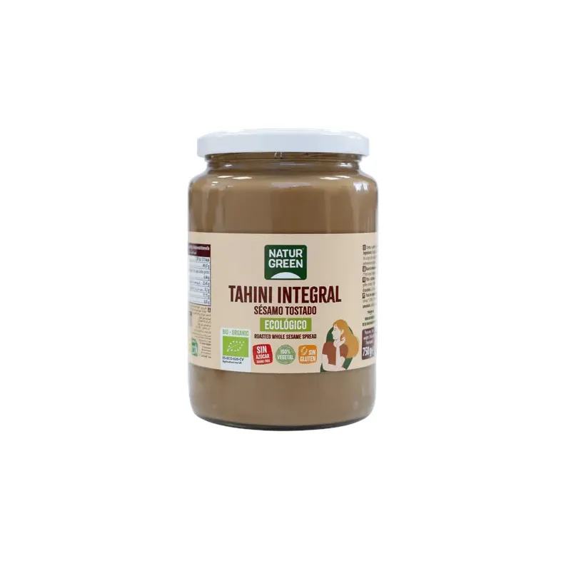 TAHIN SÉSAMO INTEGRAL TOSTADO BIO 750 G Tarro 800 g
