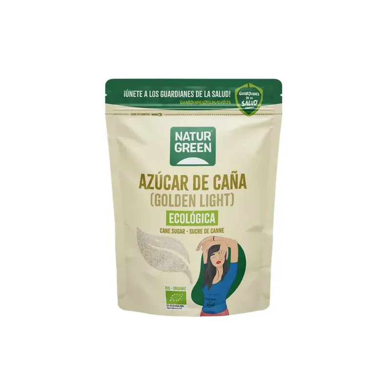 AZÚCAR DE CAÑA DORADO CLARO BIO 500 G