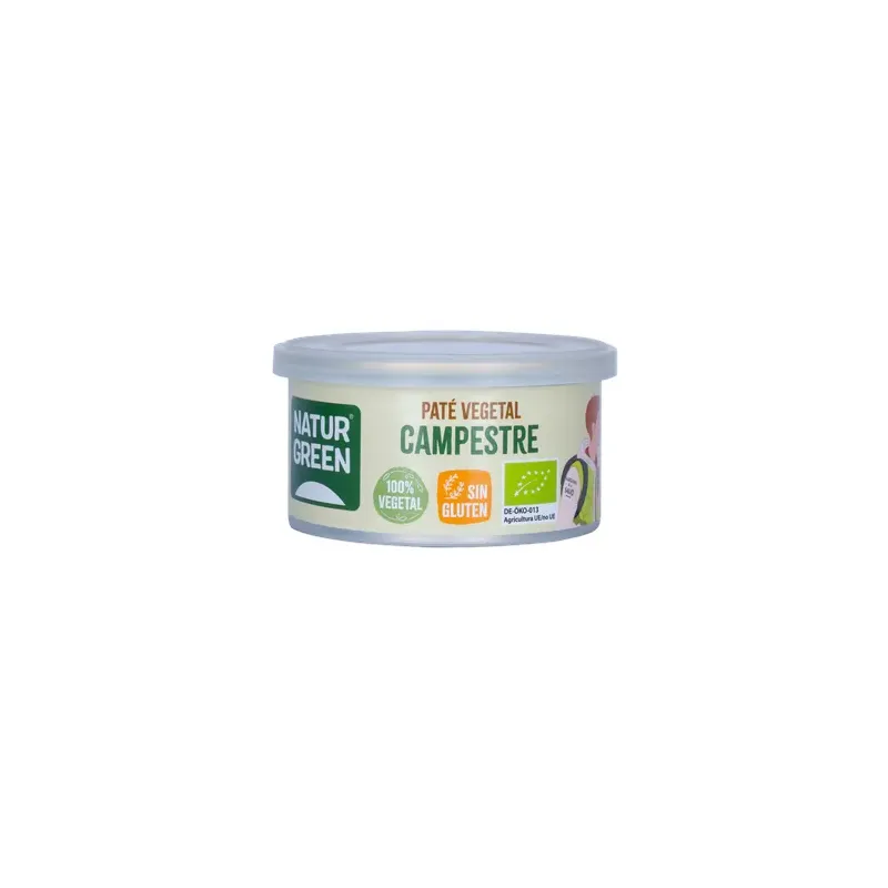 PATÉ CAMPESTRE BIO 125 G Tarrina de 125 g
