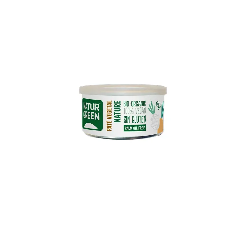 PATÉ NATURAL BIO 125 G Tarrina de 125 g