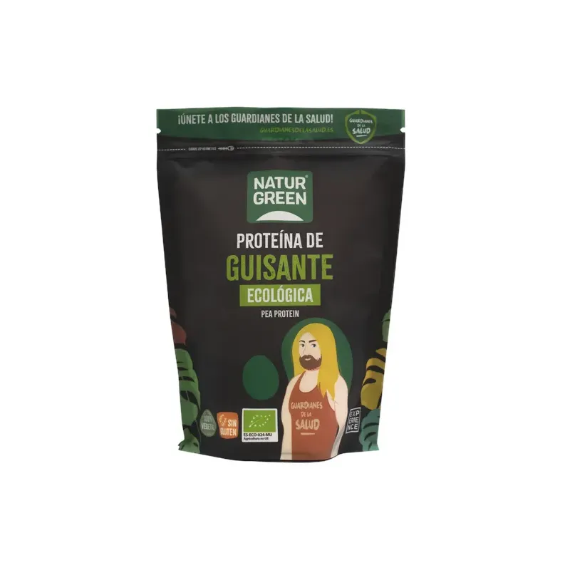 PROTEÍNA DE GUISANTE BIO 400 G Bote 400 gr