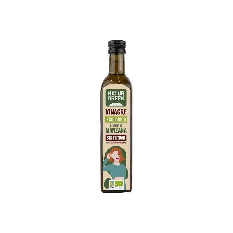 VINAGRE DE SIDRA DE MANZANA SIN FILTRAR BIO 500 ML S/ FILTRAR BIO 500ml