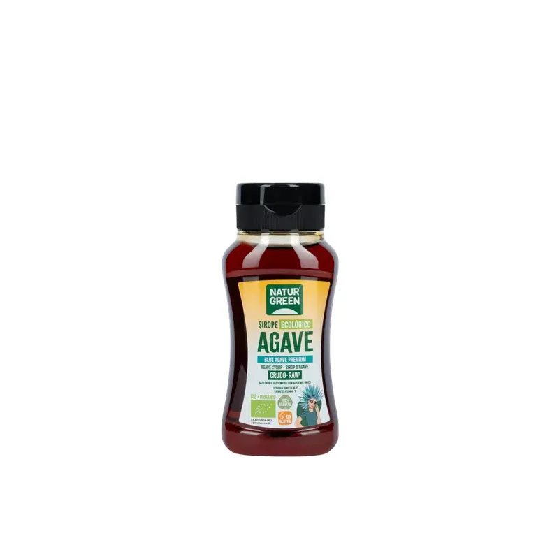 SIROPE DE AGAVE CRUDO BIO 236 ML / 340 G