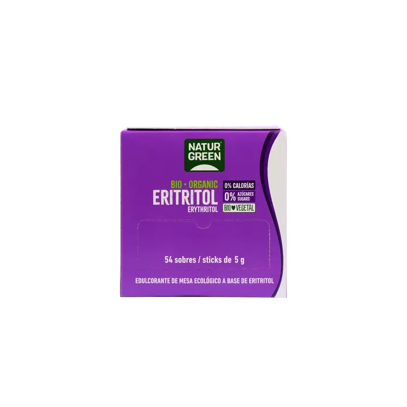 SOBRES DE ERITRITOL BIO 54 X 5 G