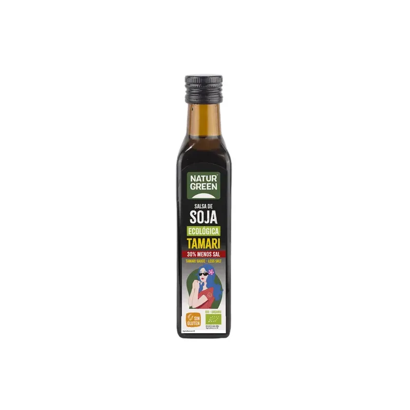 TAMARI CONTENIDO REDUCIDO EN SAL BIO 250 ML