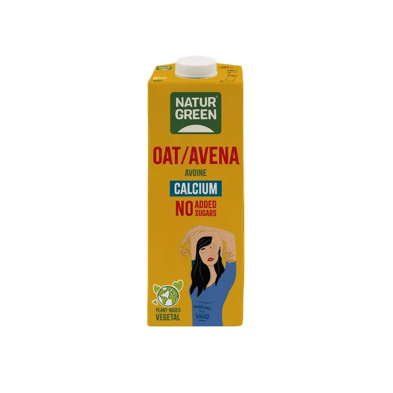 CAJA 6 UDS AVENA SIN AZÚCARES AÑADIDOS CALCIO 1 L