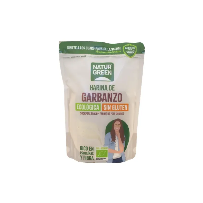 HARINA DE GARBANZOS SIN GLUTEN BIO 500 G