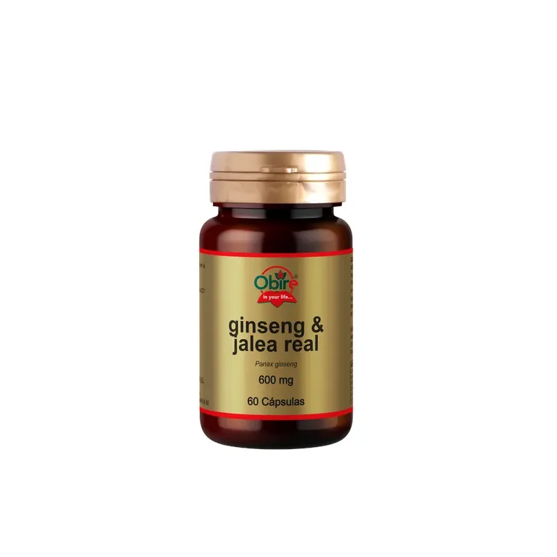 GINSENG & JALEA REAL 600 MG. 60 CAPSULAS