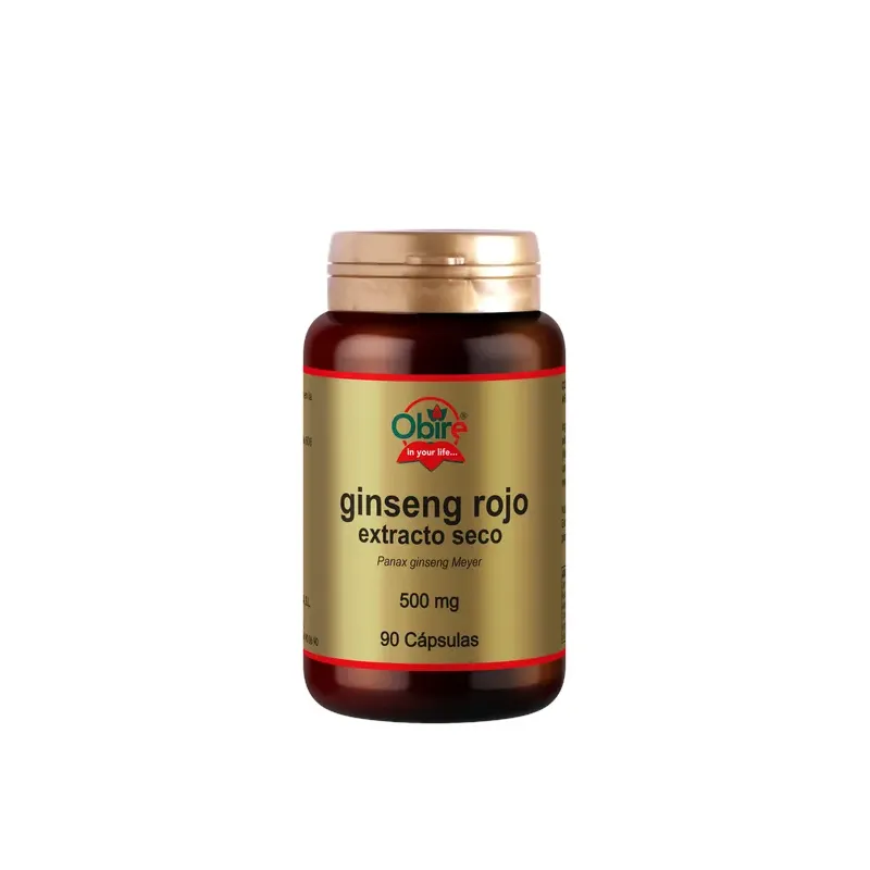 GINSENG ROJO 500 MG. (EXT. SECO ) 90 CAPSULAS