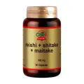 REISHI + SHITAKE + MAITAKE 300 MG. 90 CAPSULAS