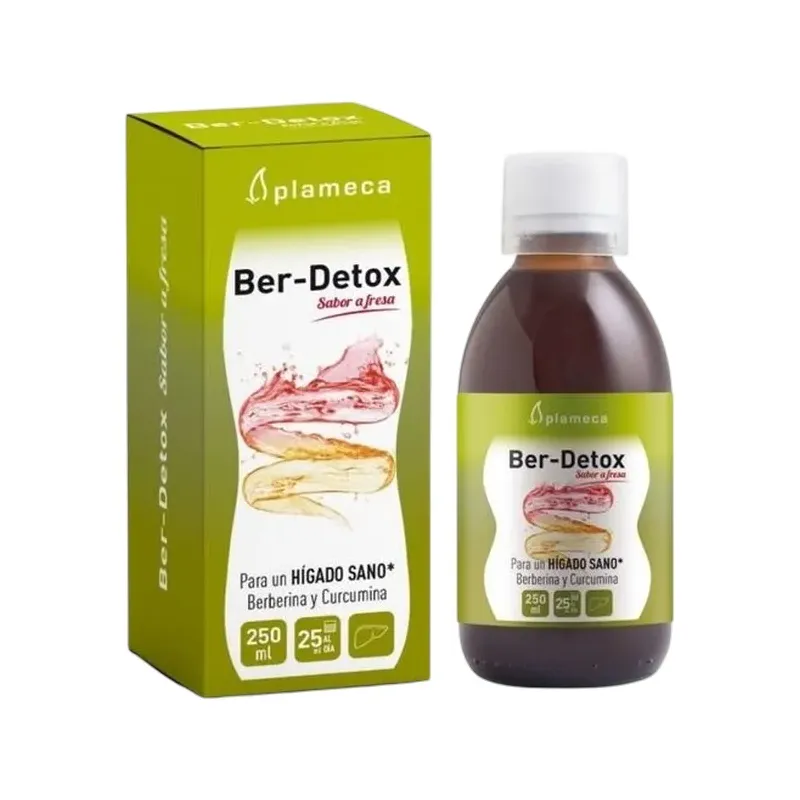 BER-DETOX SABOR FRESA 250ML