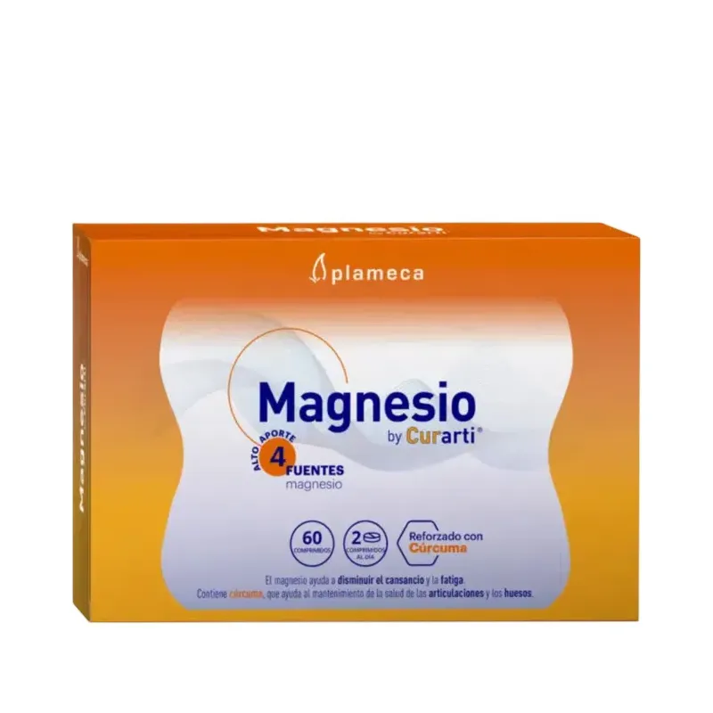 MAGNESIO BY CURARTI 60COMPRIMIDOS
