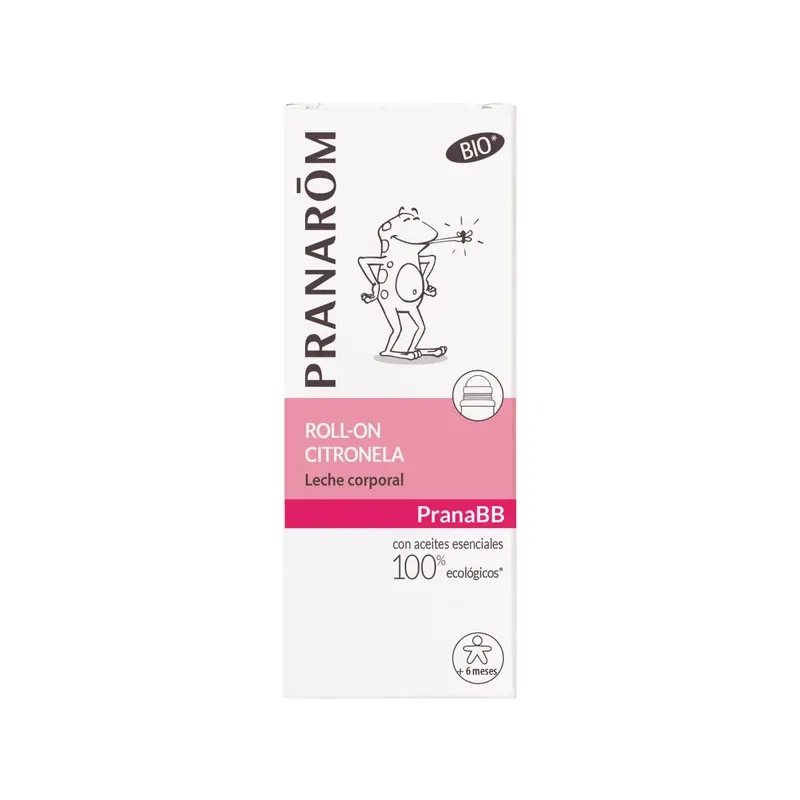 ROLL-ON CITRONELA -  LECHE CORPORAL 30ML PRANABB