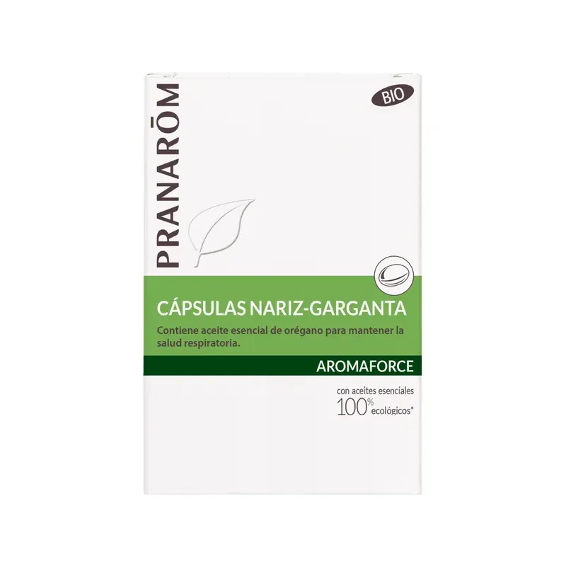 CÁPSULAS NARIZ-GARGANTA BIO 30 AROMAFORCE