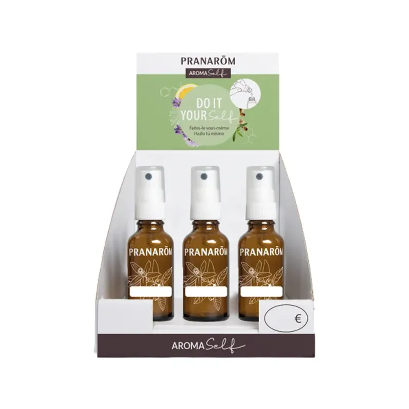 PACK DE 12 FRASCOS CON SPRAY PULVERIZADOR VACIO 30 ML  AROMASELF