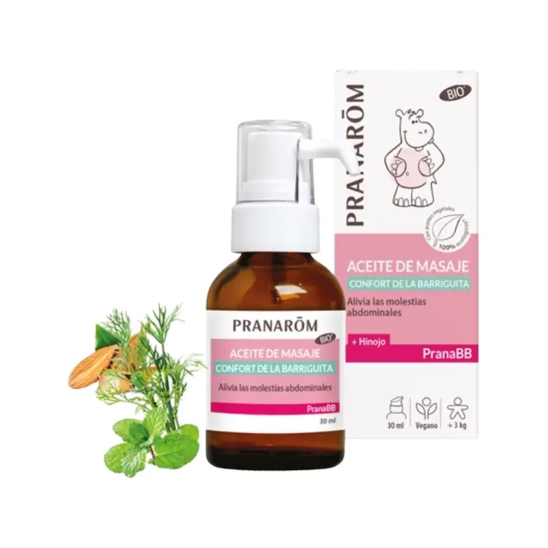 ACEITE DE MASAJE CONFORT BARRIGUITA BIO 30 ML PRANABB