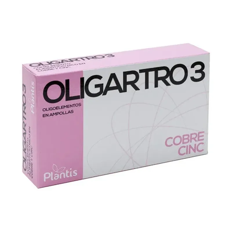 OLIGARTRO-3 COBRE-ZINC OLIGOELEMENT