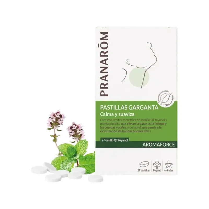 PASTILLAS GARGANTA AROMAFORCE 21 pastillas