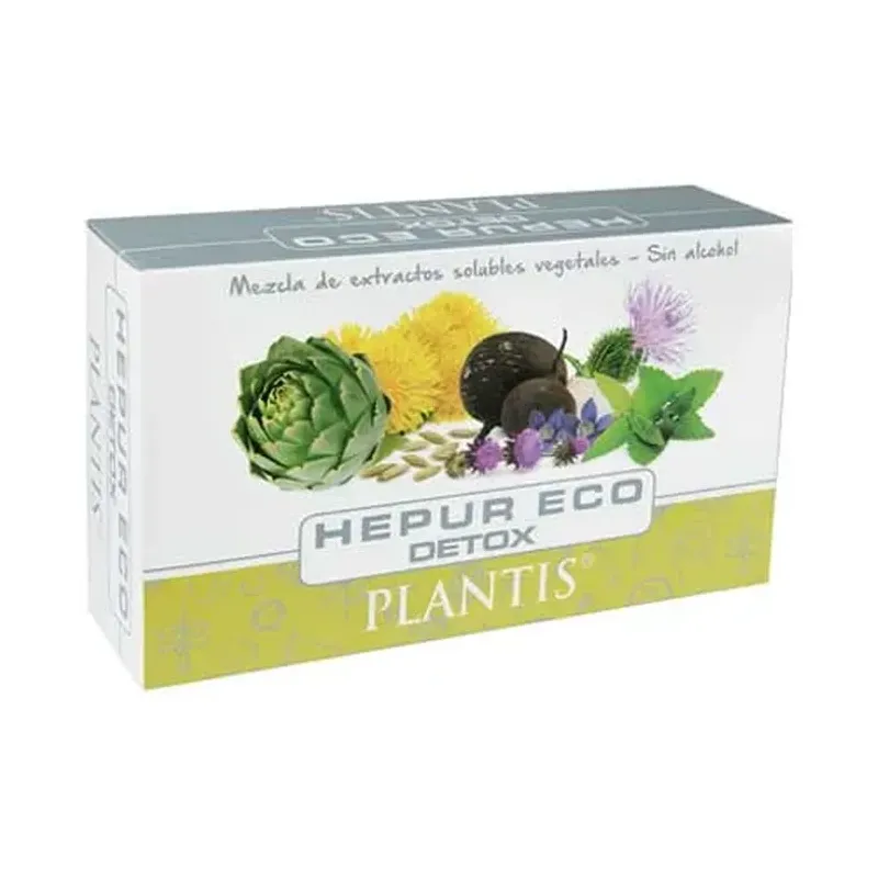 HEPUR ECO DETOX PLANTIS 20 AMPOLLAS
