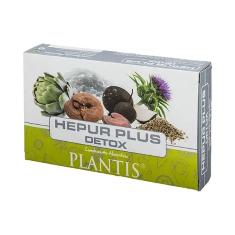 HEPUR PLUS DETOX PLANTIS 90 CAP.