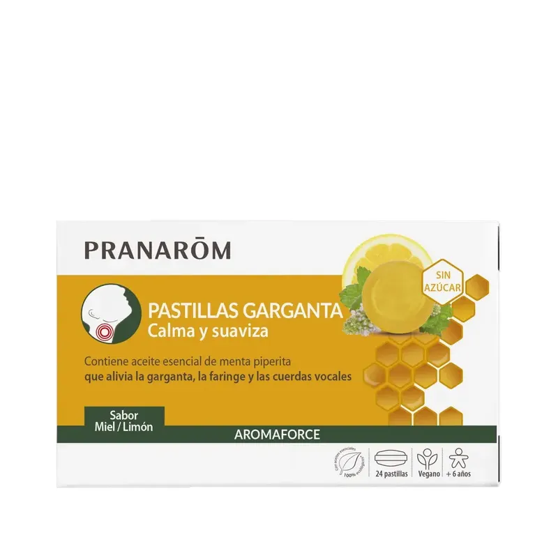 PASTILLAS GARGANTA MIEL 24 PAST