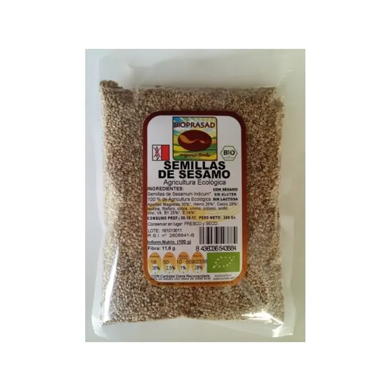 SEMILLAS  SESAMO BIO 500 GR SIN GLUTEN/SIN LACTOSA/CON SESAMO OFERTA LOTE CADUCIDAD 30/01/27