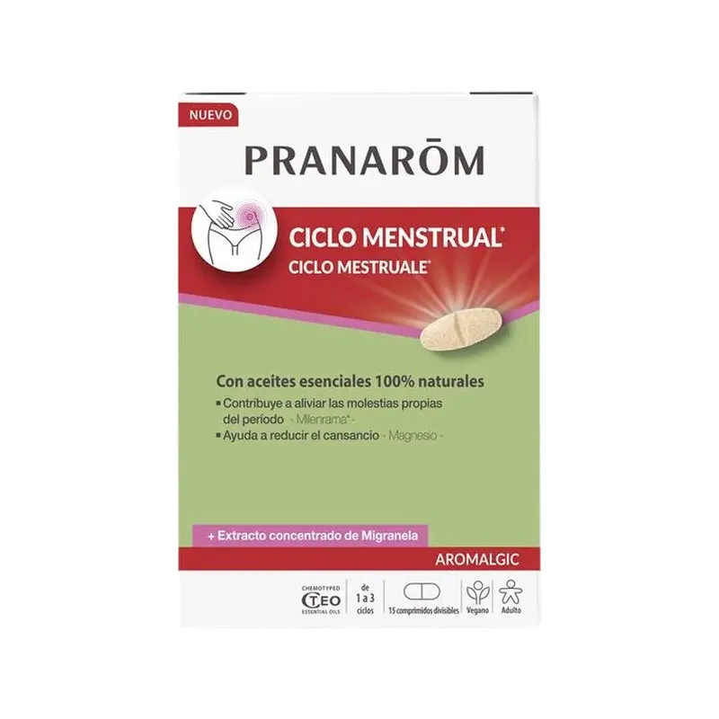 AROMALGIC CICLO MENSTRUAL 15 COMPRIMIDOS