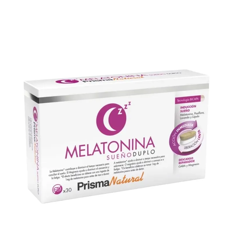MELATONINA SUEÑO DUPLO 30COMP
