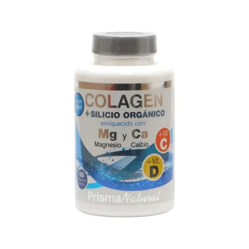 NUEVO COLAGENO + SILICIO 180 COMP. + SILICIO ORGANICO