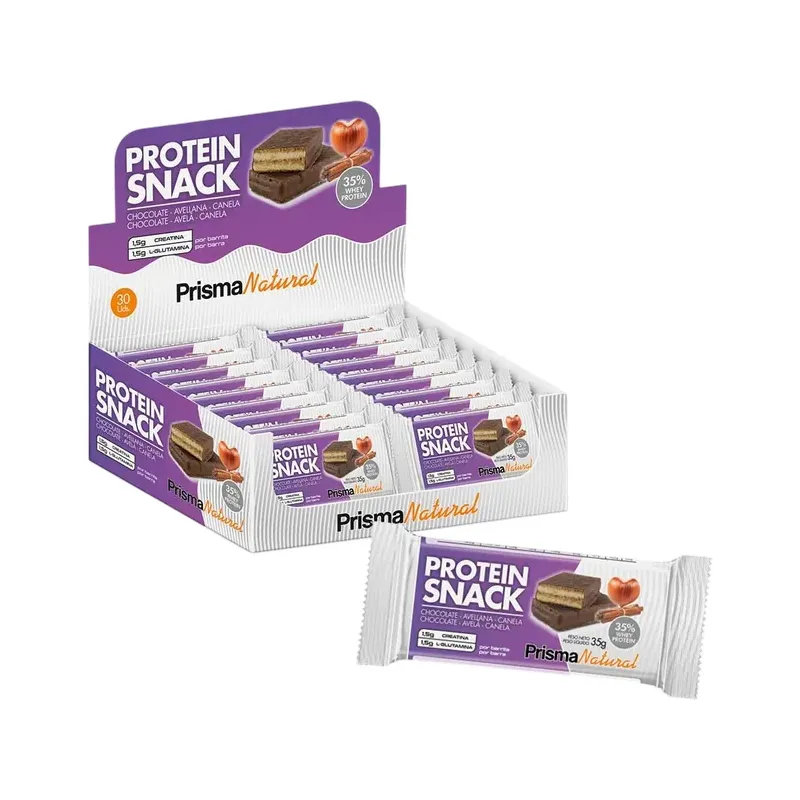 EXPO P.SNACK CHOCO, AVELLANA,CANELA 30UNID