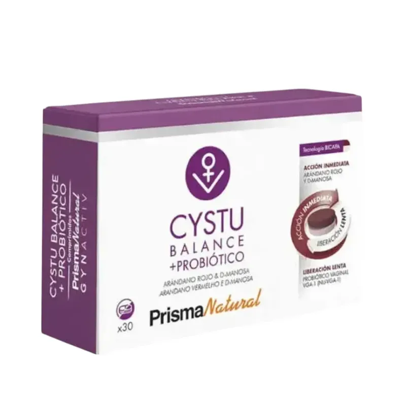 CYSTU-BALANCE + PROBIOTICO 30 COMP