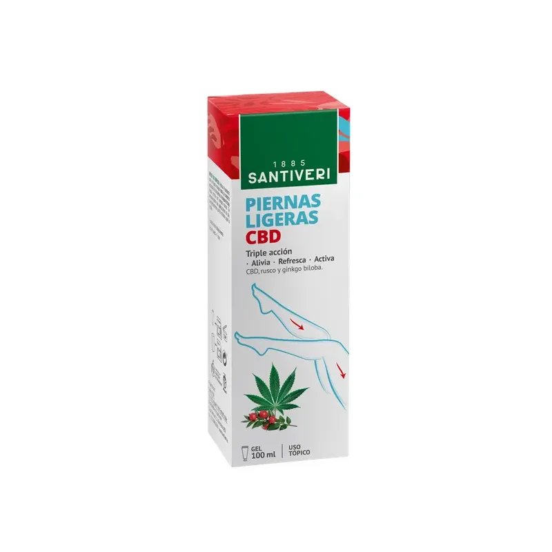 PIERNAS LIGERAS GEL CON CBD