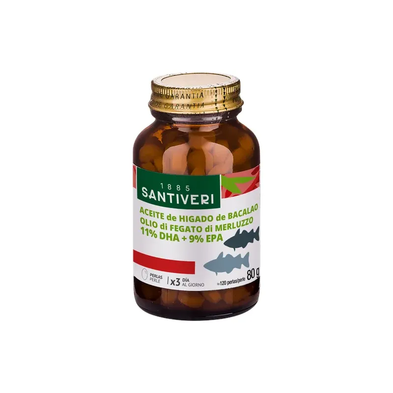 ACEITE HIGADO BACALAO PERLA500
