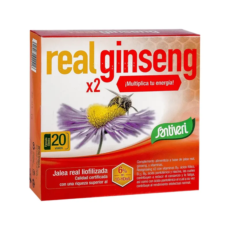REALGINSENG x2 20 VIALES