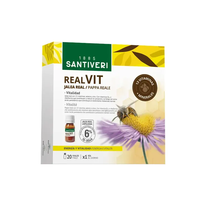 REALVIT VITAMINADA 20 VIALES