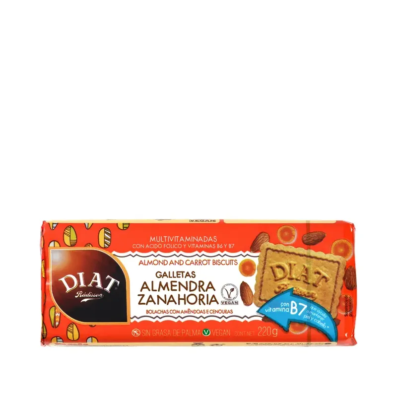 DIAT GALLETAS ALM/ZANAH.220 GR