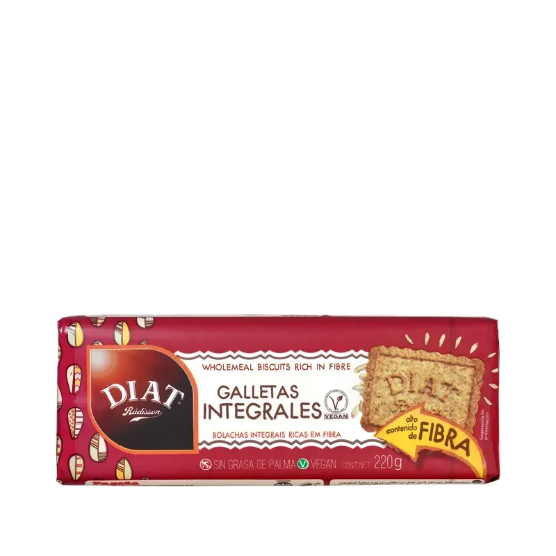DIAT GALLETAS INTEGRALES 220GR