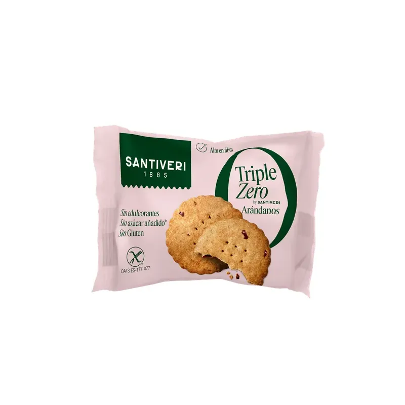 GALLETAS ARANDANOS TRIPLE ZERO 3UDS