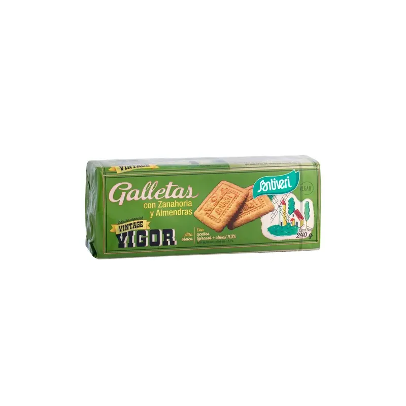 GALLETAS ZANAHORIA+ALMENDRA 1p