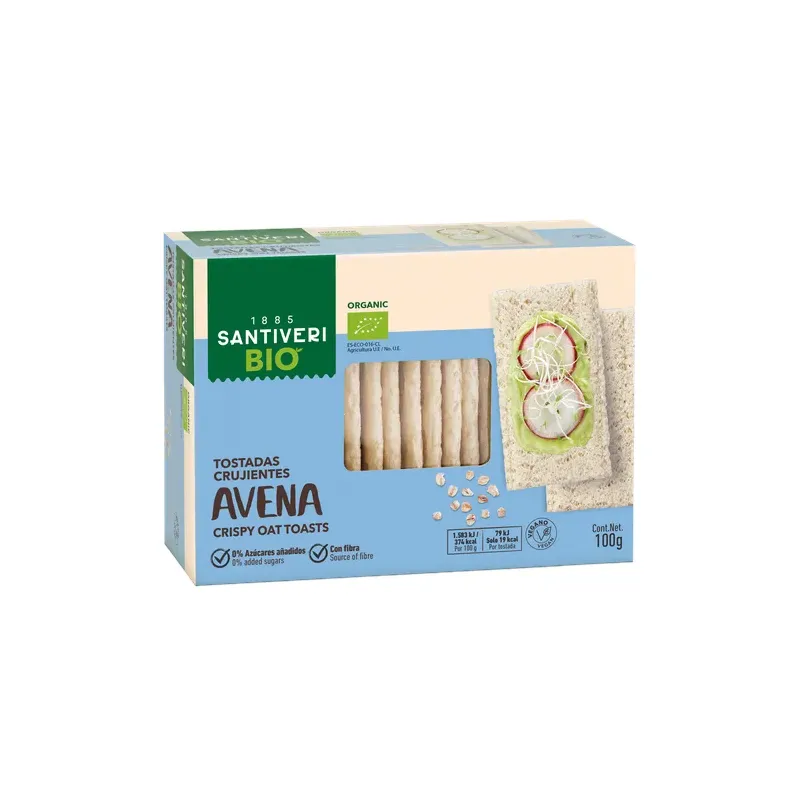 TOSTADAS AVENA BIO EST.