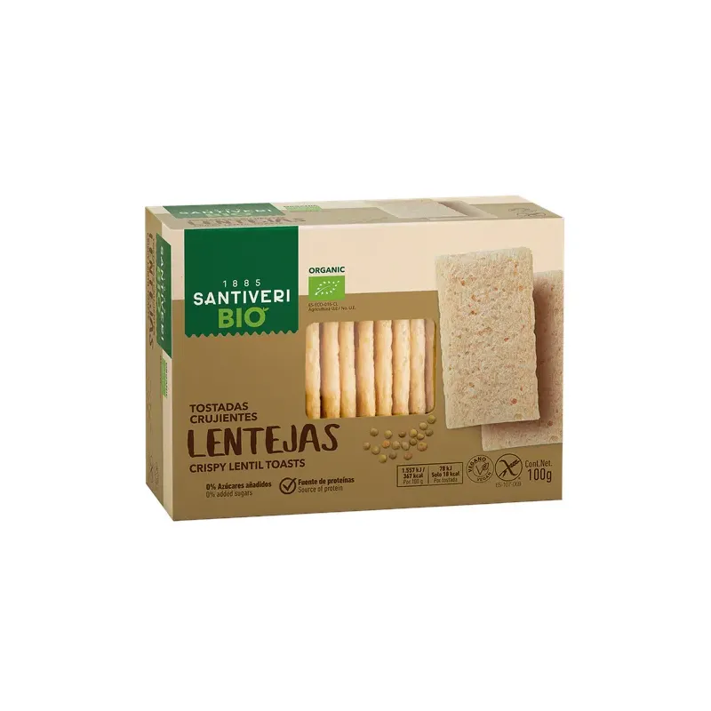 TOSTADAS LENTEJAS BIO