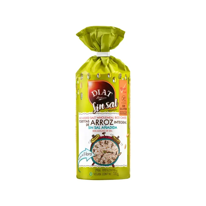 DIAT TORTITAS ARROZ S/SAL 130G